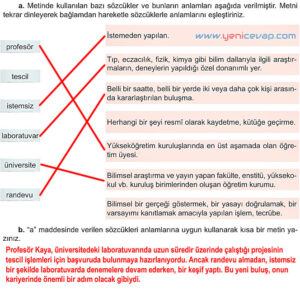 6. Sınıf Türkçe Kitabı Sayfa 67 68 69 70 72 Cevapları Meb