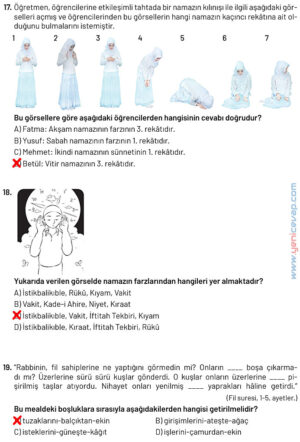 6. Sınıf Din Kültürü Kitabı Sayfa 75 76 77 78 80 81 Cevapları Meb