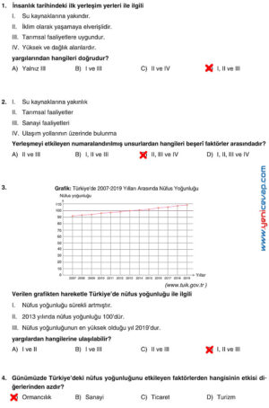 7. Sınıf Sosyal Bilgiler Kitabı Sayfa 142 143 144 145 146 147 Cevapları Yıldırım