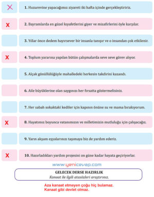 7. Sınıf Türkçe Kitabı Sayfa 127 128 129 130 131 132 133 134 Cevapları Meb